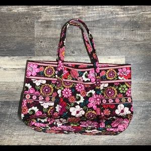 Vera Bradley big travel bag.